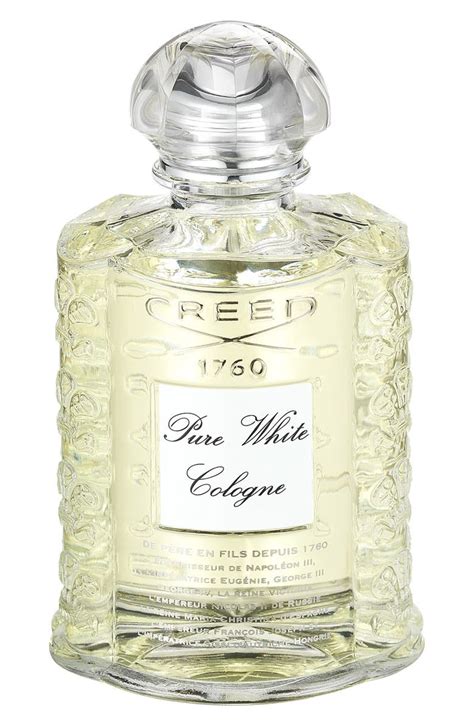 creed white bottle cologne.